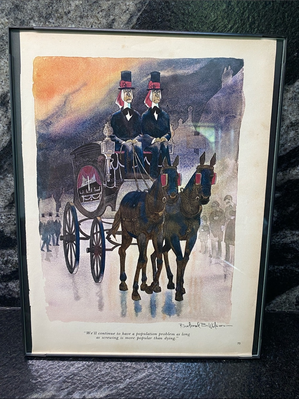 Framed Vintage Artwork